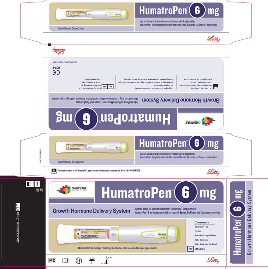 PACKAGE LABEL – Humatrope 6 mg Pen
