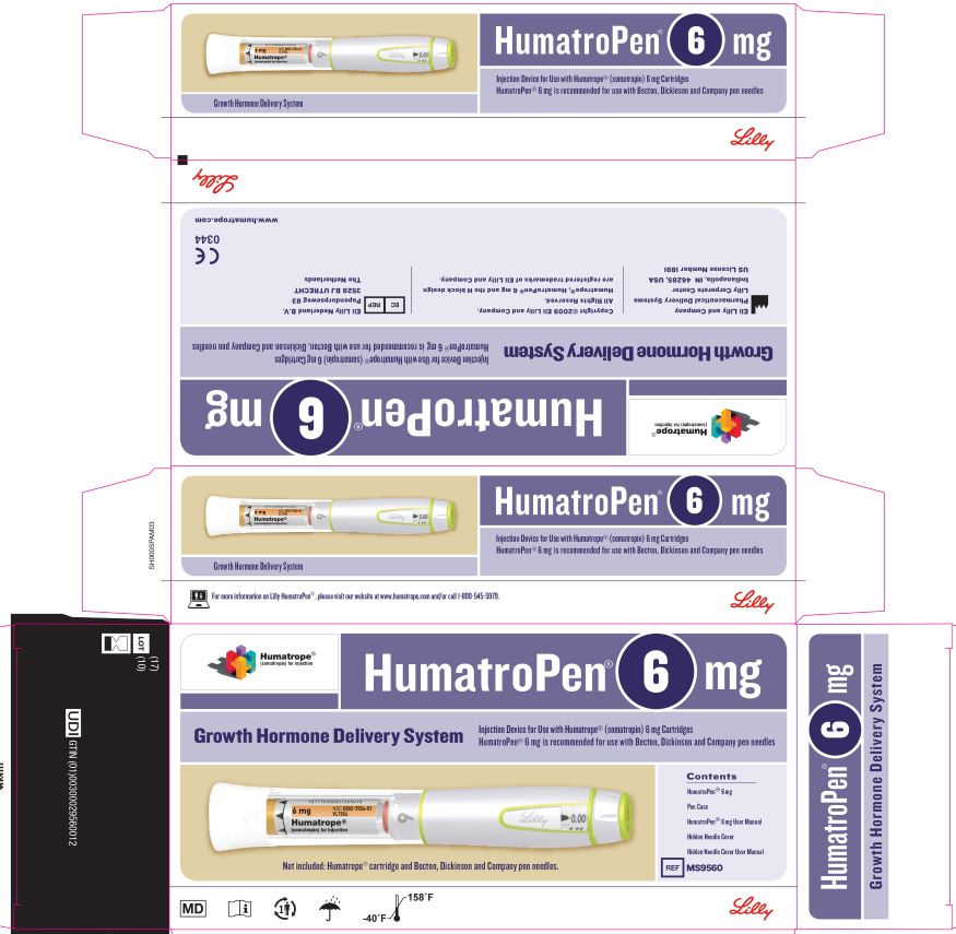 PACKAGE LABEL – Humatrope 6 mg Pen
